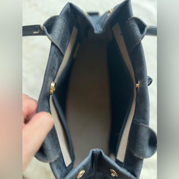 Vintage 1990’s Dooney and Bourke Signature Monogram Canvas & Leather Satchel - Picture 15 of 15